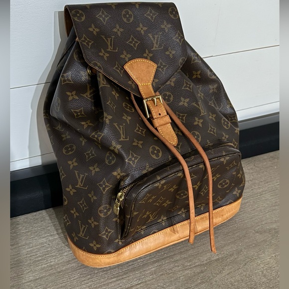VINTAGE Louis Vuitton Montsouris MM - Picture 3 of 16